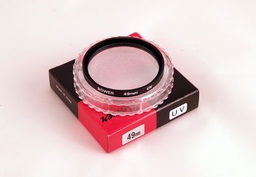 Filter Skylight 1A, 49mm, Bower, Black Ring, Japan