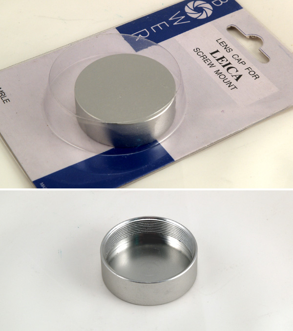 39mm Rear Lens Cap, Leica Thread Mount, Aluminum