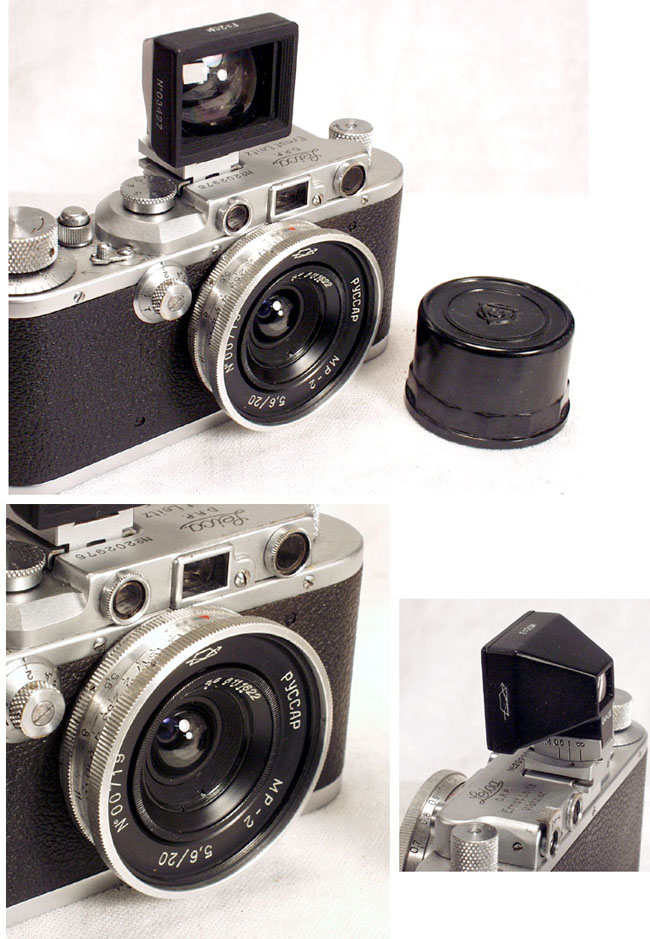 Russar MR-2, 20/5.6 with 20 mm Finder