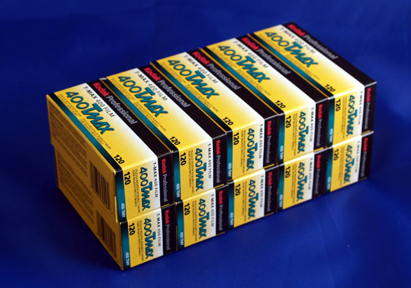 Kodak Pro T-MAX 400  120 B/W Print Film ISO-400, 10-pack