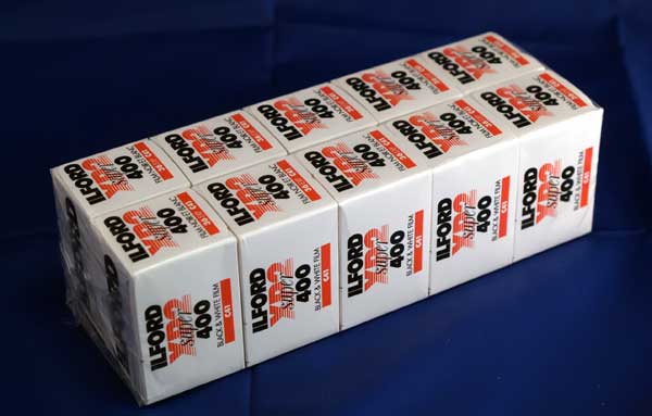 Ilford XP2 Super 135-36 B/W C-41 Print Film ISO-400, 10-pack