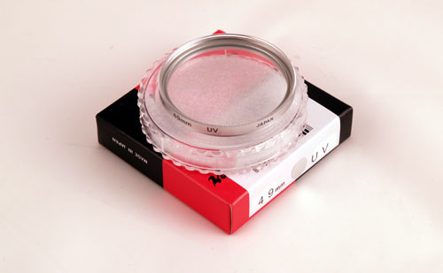 Filter UV, 49mm, Bower, Chrome Ring, Japan