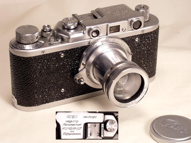 FED-S with 50/2 Lens, Rare