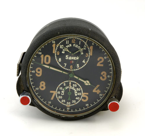 Military Aircraft Chronometer, Stopwatch, Flight Timer