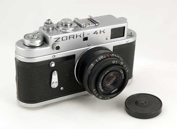 Zorki-4K with Industar-50 Lens